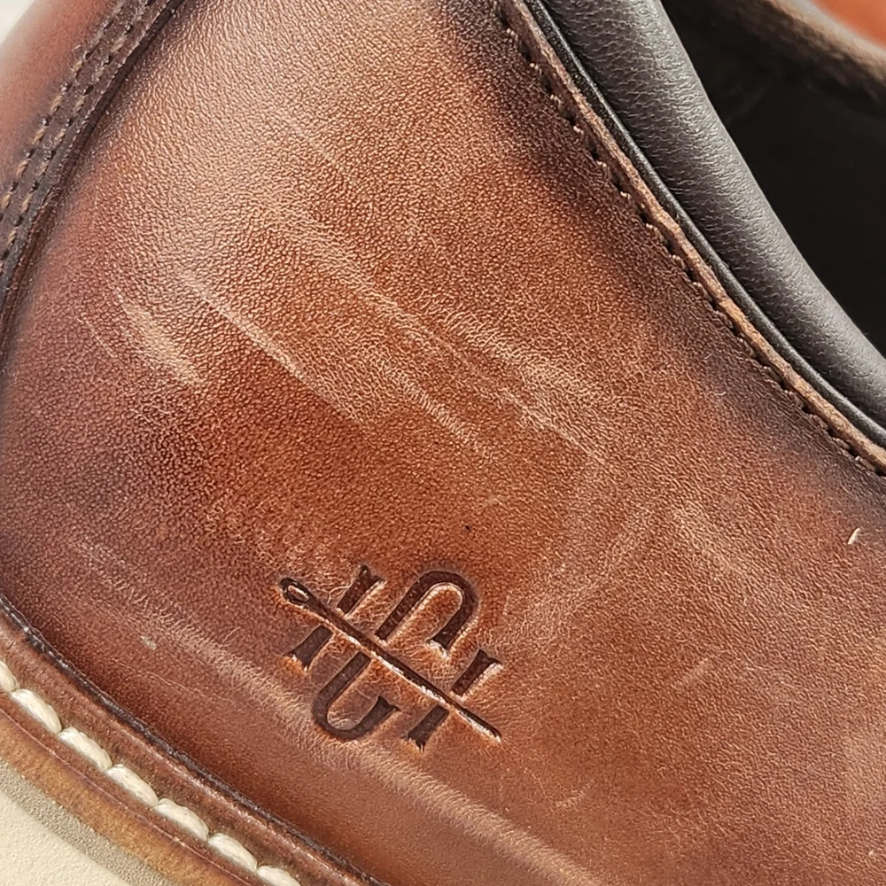 Cole Haan Oxford Shoes Men's 11 Brown Cigar Leather Morse Grand Business Casual - Picture 10 of 15